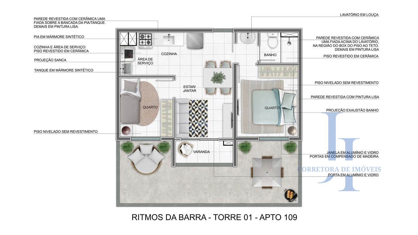 Apartamento, 2 quartos - Foto 10