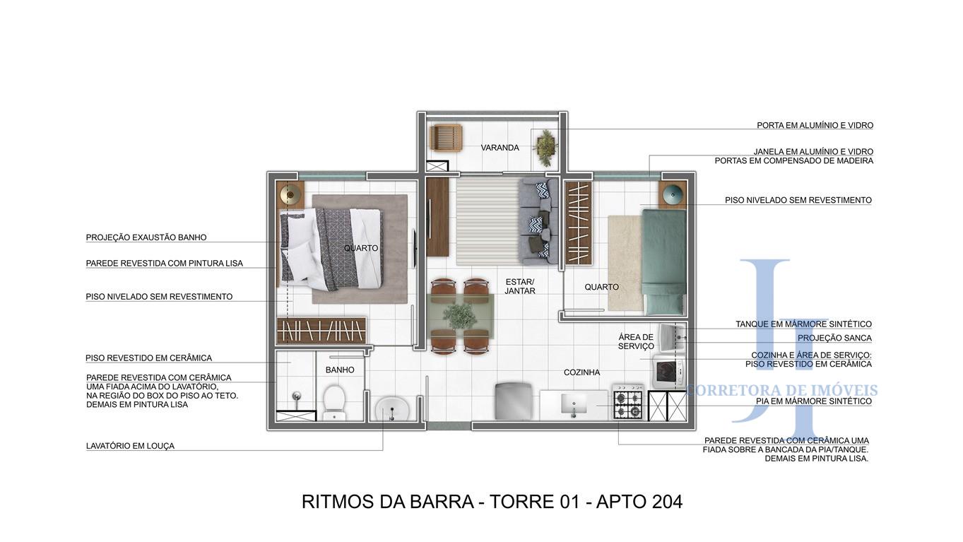 Apartamento, 2 quartos - Foto 11